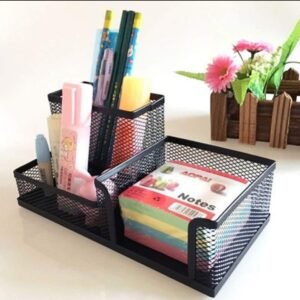 3 in 1 Metal Mesh Desk Organizer
