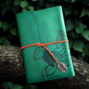 Vintage Leaf Notebook A5
