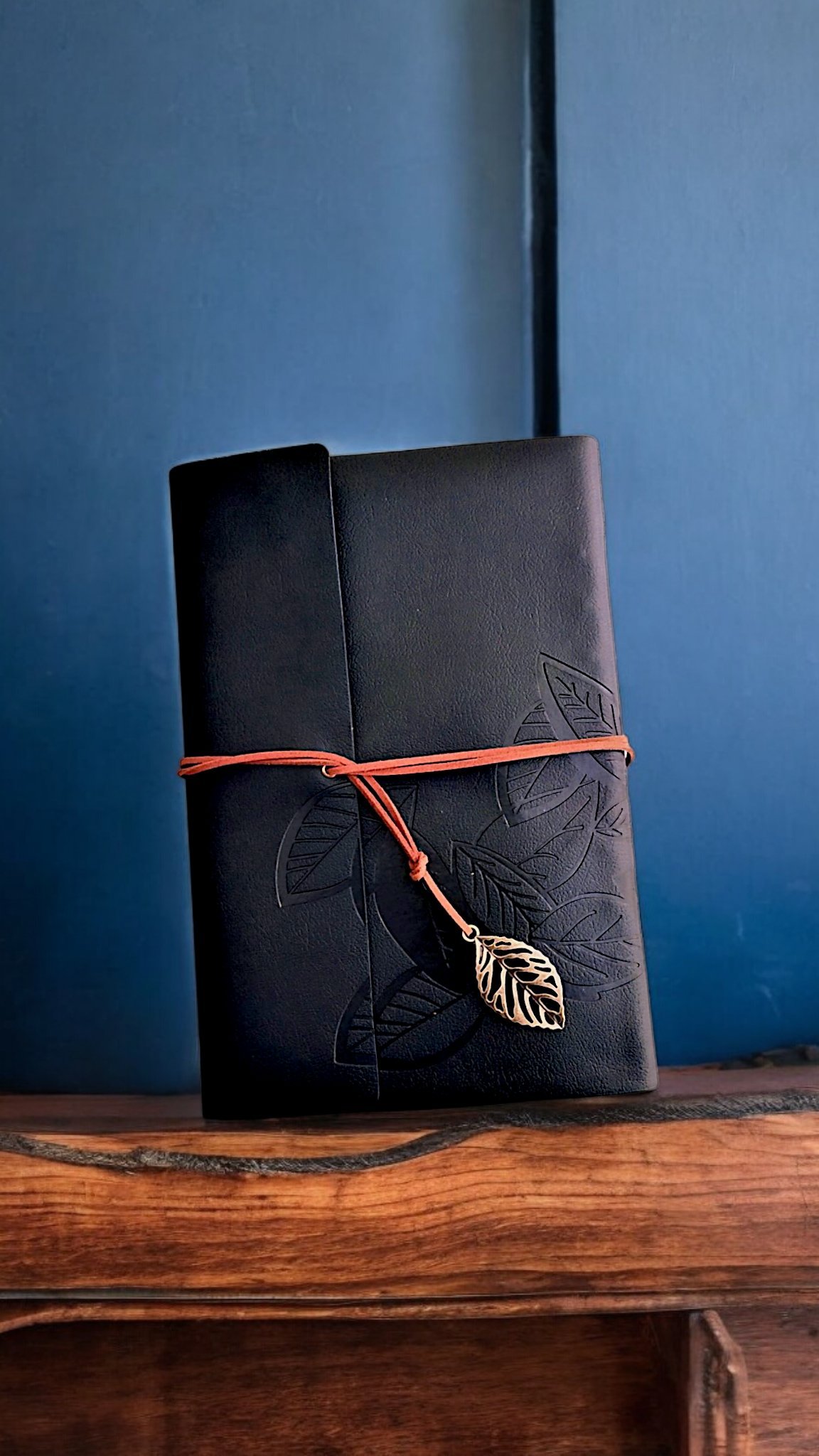 Vintage Leaf Notebook A5 - Image 2